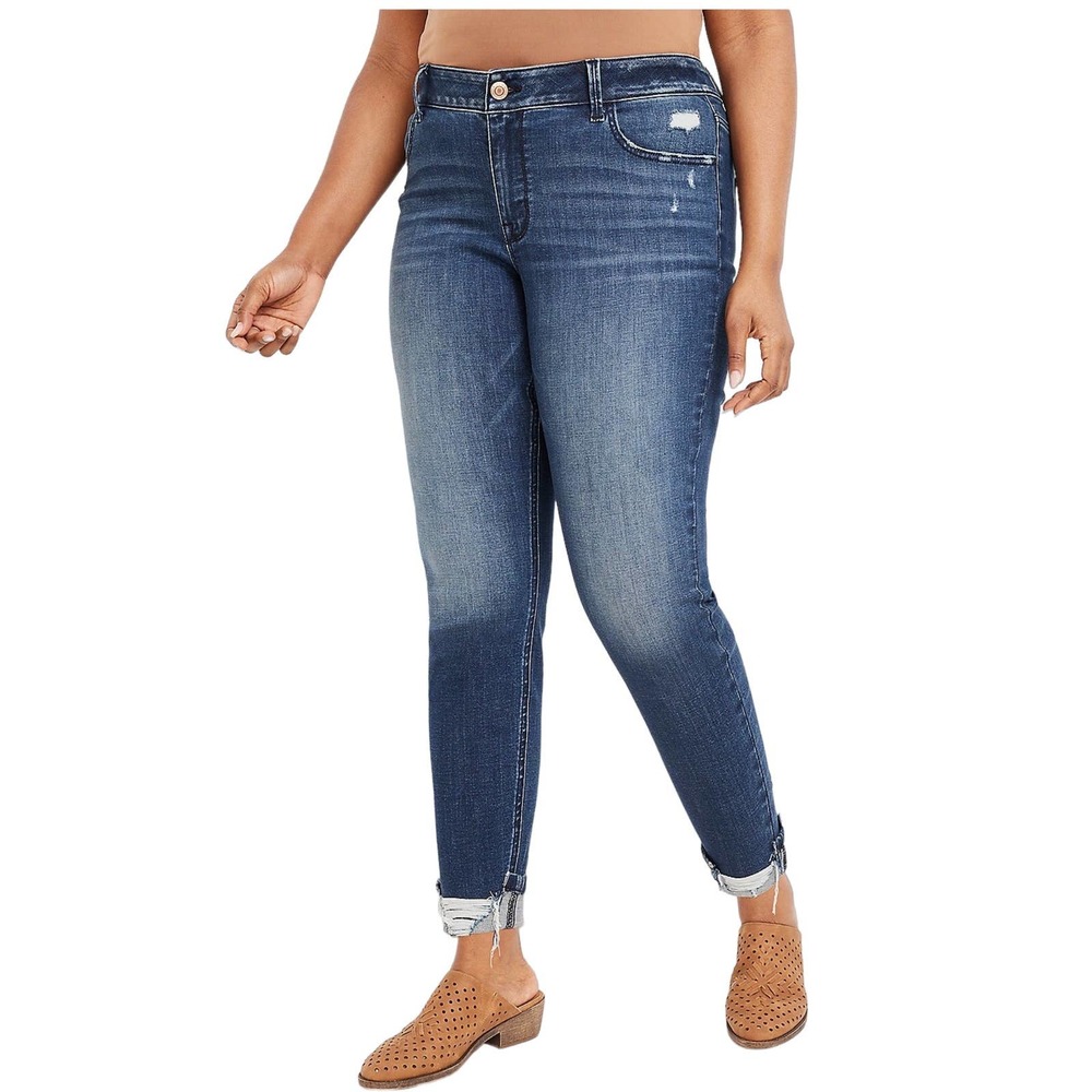 Maurice’s plus size 16 Cool Comfort midrise Ankle jeans